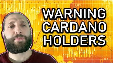 ⚠️ Warning Cardano ADA Crash Coming 📉 ⚠️