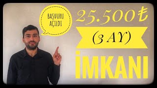 25.500₺ MAAŞ İMKANI - BAŞVURULAR AÇILDI (ULUSAL STAJ PROGRAMI BAŞVURULARI TEKRRA AÇILDI)