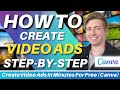 How to create ads with canva in minutes  free maker