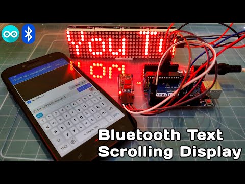 Video: Arduino Smile MAX7219 Matrix LED -handledning: 4 steg