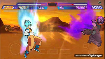 Goku vs Hit Dbz shin budokai 2 mod