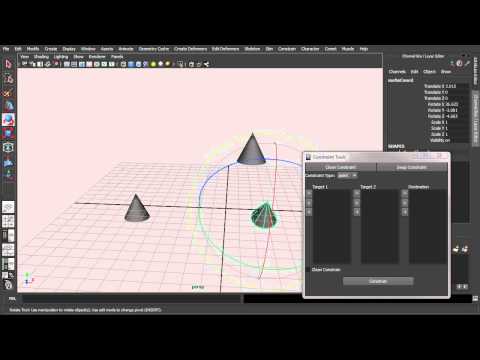 Maya script demo - conTools
