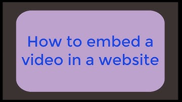How to embed a video in a web page using Bootstrap 4.5
