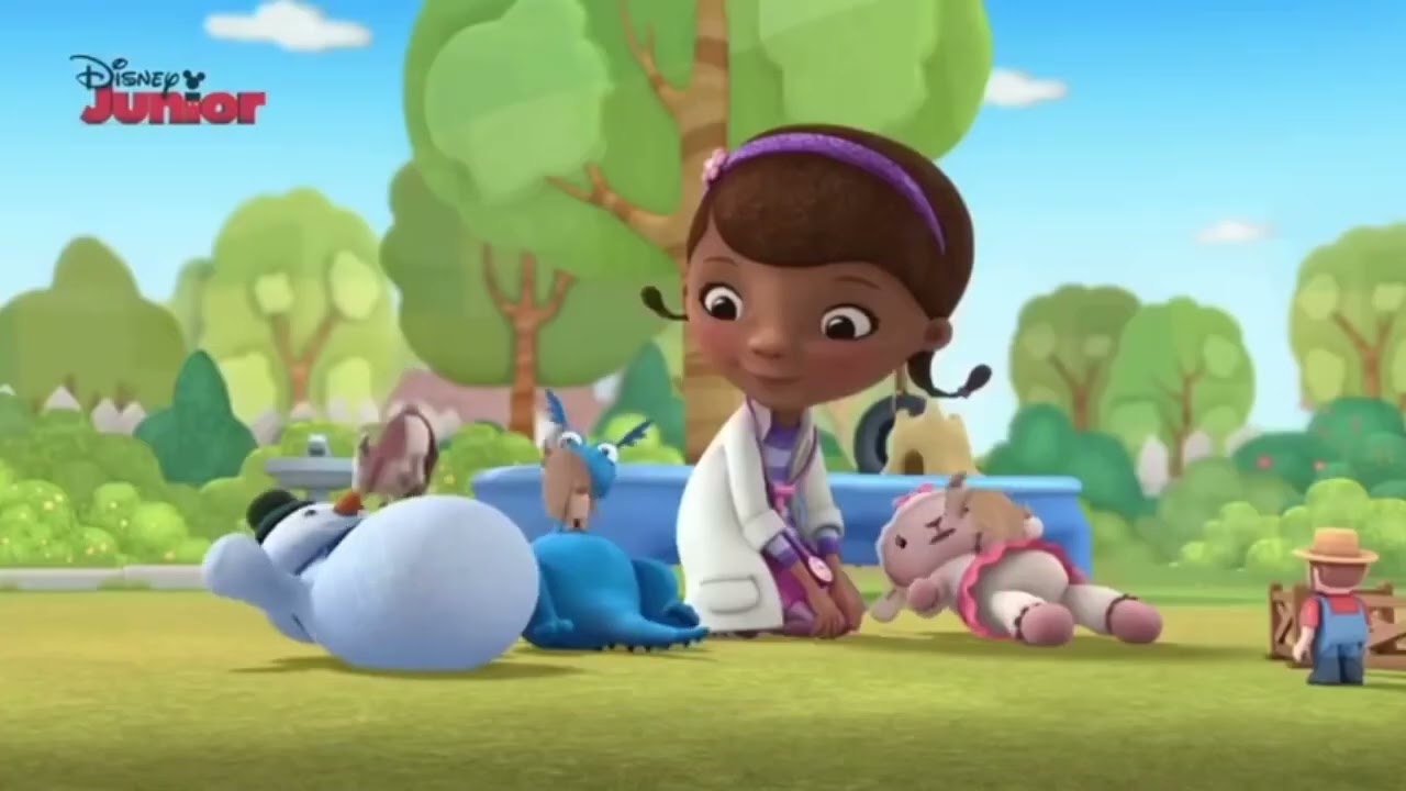 Doc Mcstuffins Belly Bounce with Cartoon Sound Effects