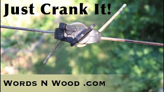 HOW TO install a clothesline winch connector  (WnW #204)