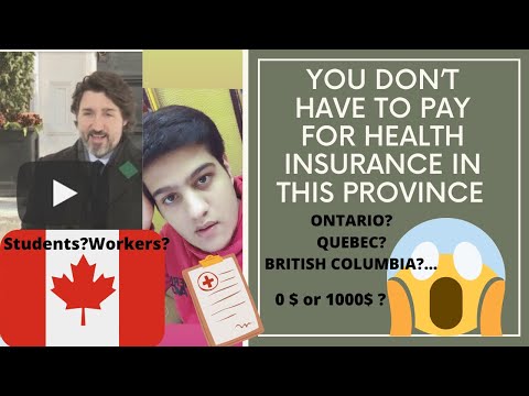 HEALTH INSURANCE IS FREE IN THIS PROVINCE IN CANADA! INTERNATIONAL STUDENTS! DO YOU NEED TO BUY IT?