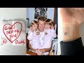 vlog: my first tattoo in memory of my dad