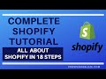 Complete Shopify Tutorial For Beginners 2020. How To Create Shopify Ecommerce Store