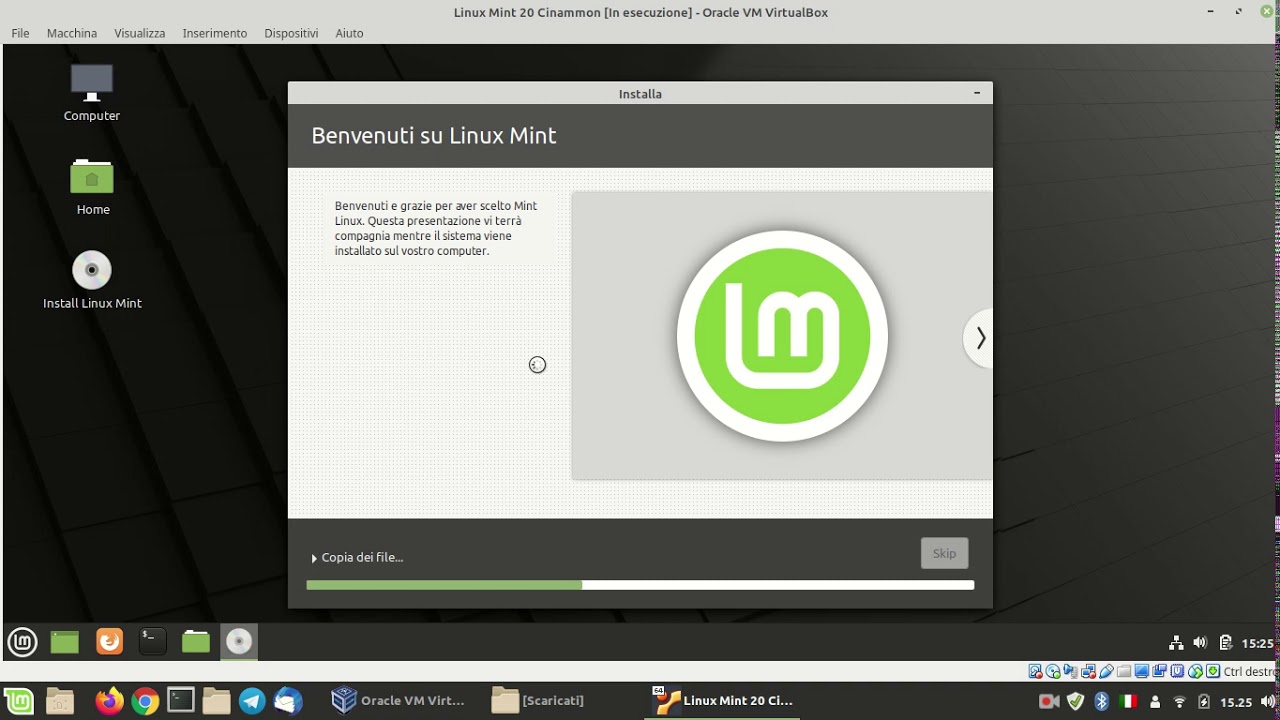Tutorial Installazione Linux Mint 20 Cinammon - YouTube