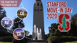 COLLEGE MOVEIN DAY @ STANFORD 2020‼ (Freshman Year Roadtrip Vlog)