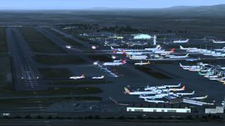 Air Traffic Control"Total Mania".You have to listen to this and it,s Real!"Part 1.FSX screenshot 5