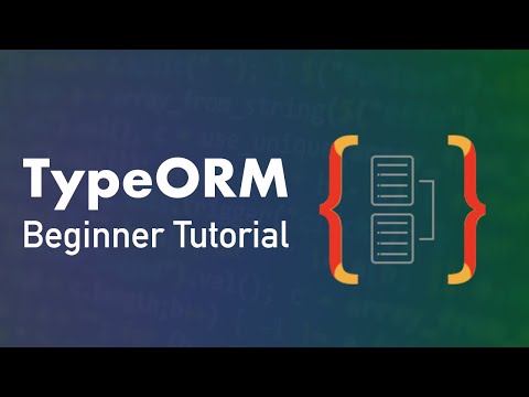 Video: Pentru ce este folosit TypeORM?