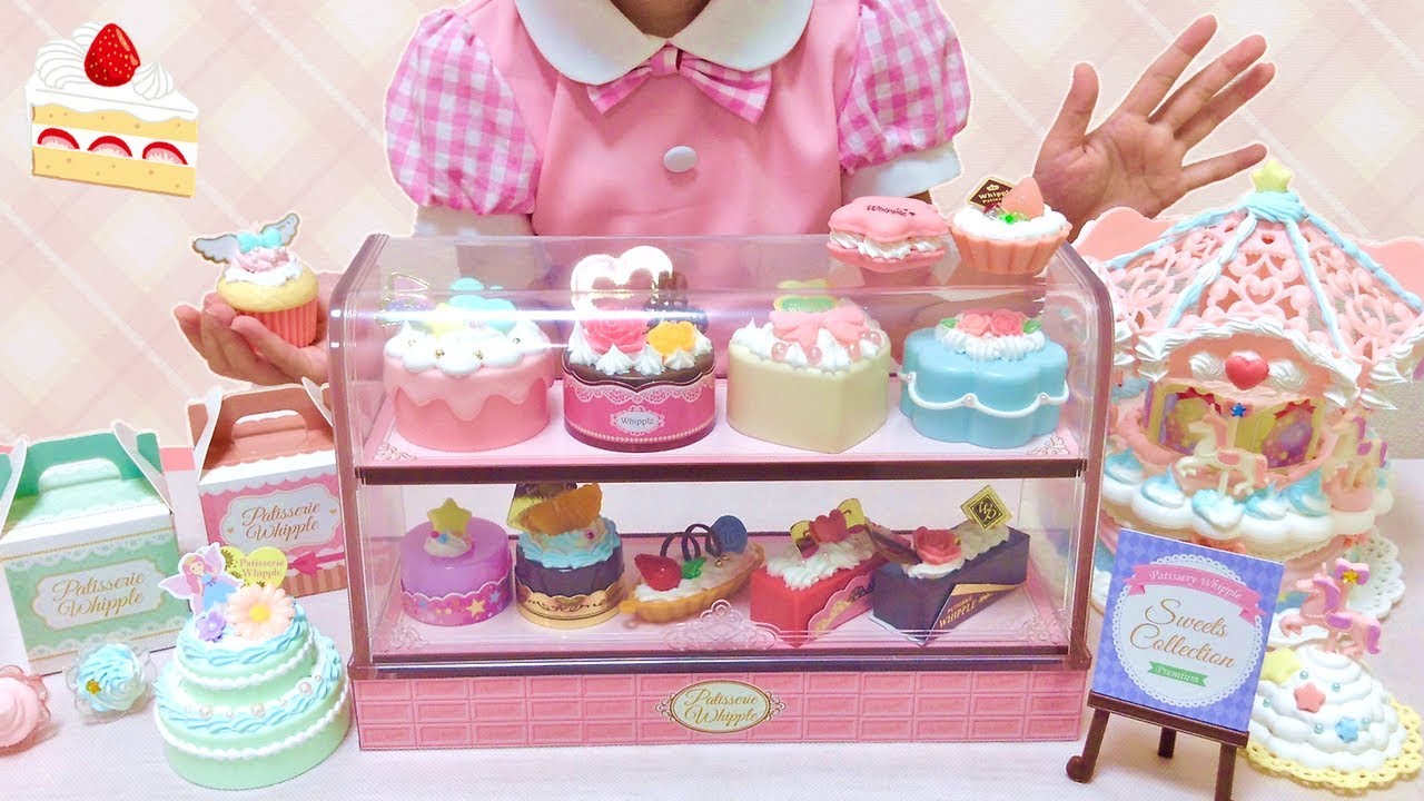 ケーキ屋さんごっこ ミニケーキのお店 ホイップる Pretend Play Mini Cake Shop Whipple Youtube