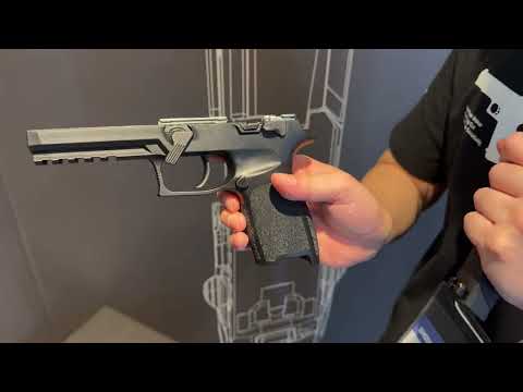 東京マルイ『P320フルサイズ』ガスブローバック発表!! 第63回静岡ホビーショー