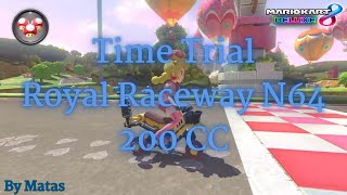 (rRRy) MK8D Time Trial Royal Raceway N64 200cc (1:33.676) By Matas [Subscriber]