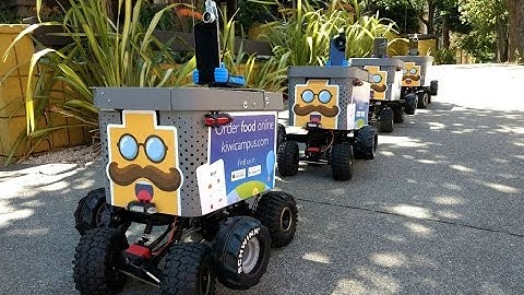 Berkeley Start-Up Uses Robots For Food Delivery