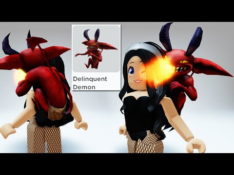FREE ACCESSORY! HOW TO GET Delinquent Demon! (ROBLOX  PRIME GAMING  2023) 