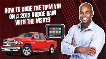 Autel Maxisys MS919 Training | How to Code The TIPM VIN On A 2012 DODGE RAM