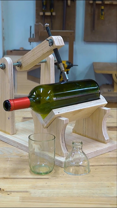 Pemotong Botol Kaca Canggih Terbuat dari KAYU Terungkap!