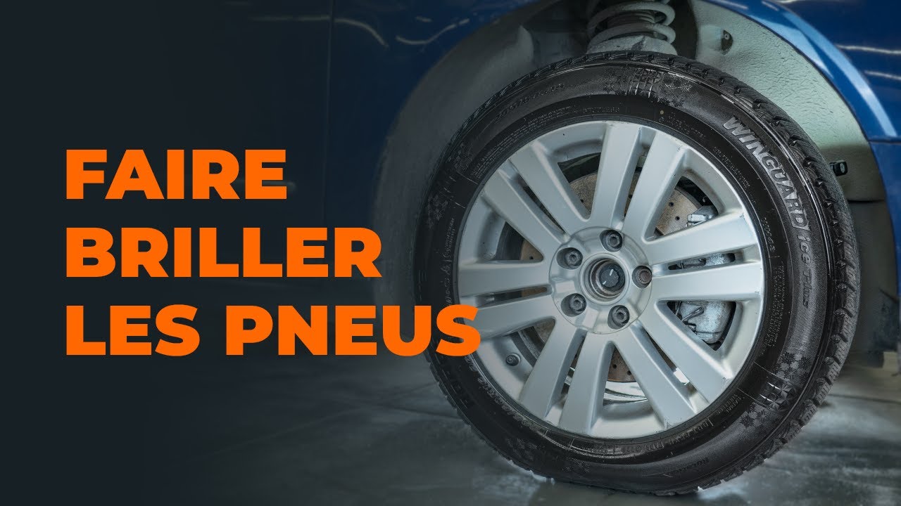 5 astuces pour faire briller les pneus d'une voiture sans aller au lave-auto