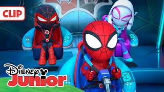 MARVEL SPIDEY Y SU SUPEREQUIPO: Un sonido desagradable 😟 | @DisneyJuniorES