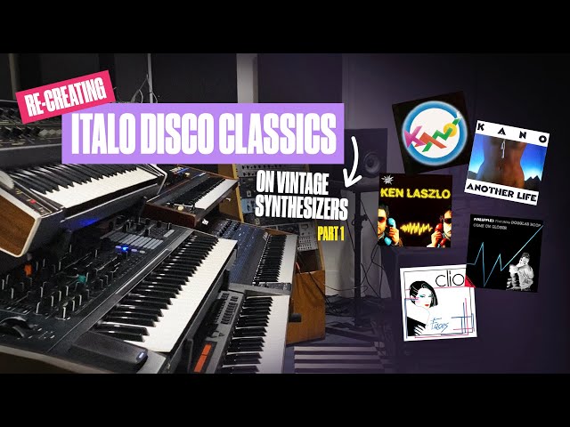 Italo Disco Classics Pt. 1 : Recreated on Synthesizers class=