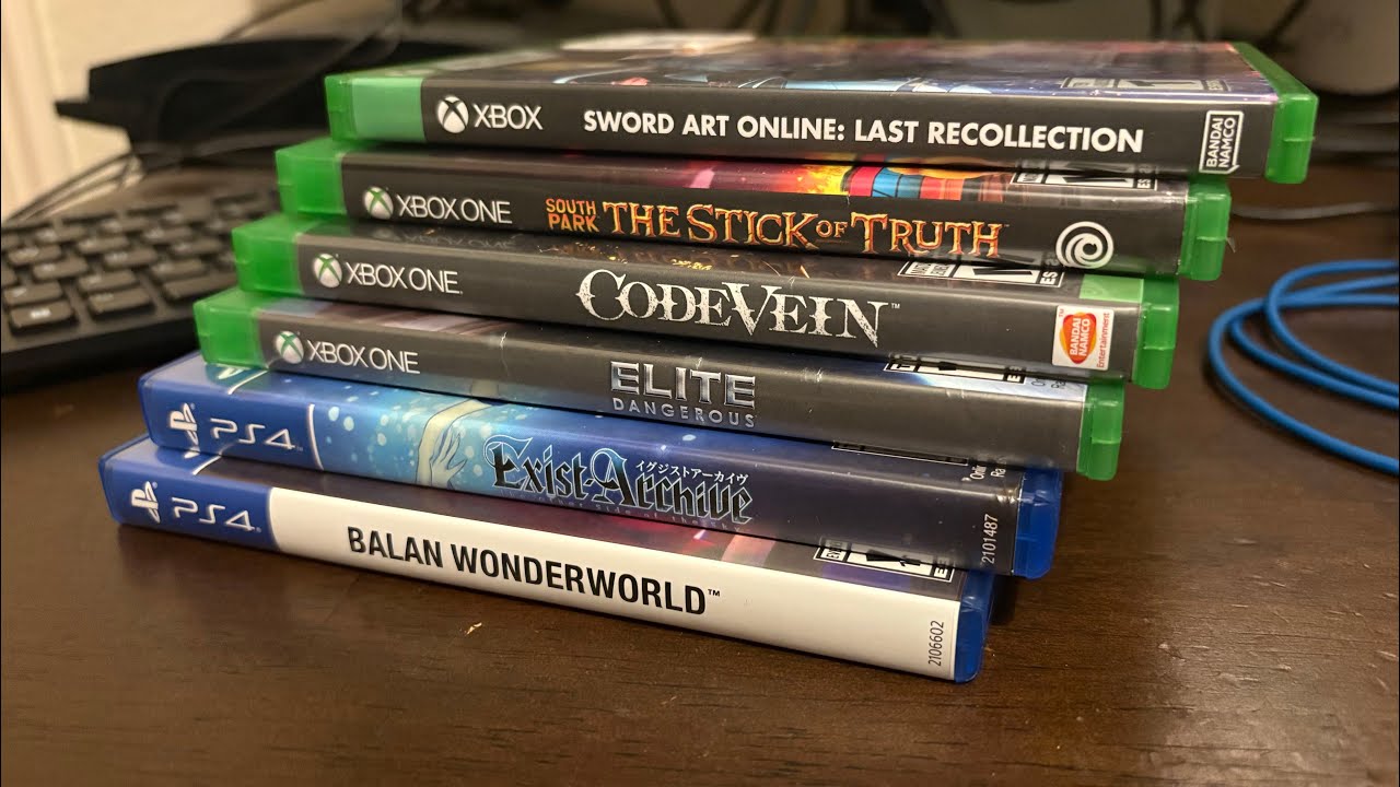 Today’s GameStop haul