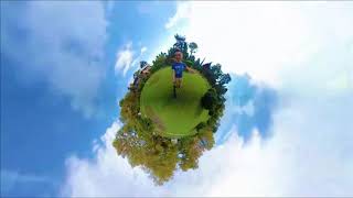 Вокруг меня весь мир кружит!🤪 Video 360 degree | little planet