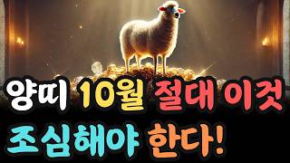 양띠 2024년 10월 운세 | 43년생 55년생 67년생 79년생 91년생 | 한달운세 | 로또운세 | 띠…