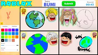 BANG CUPU MENANG LOMBA GAMBAR ROBLOX!! GAMBAR SIAPA YANG PALING JELEK?!