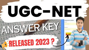 ugc net answer key 2023 | how to download ugc net answer key 2023