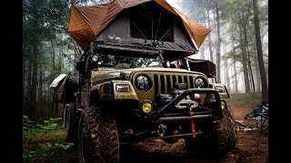 Jeep TJ Overland Trip with my new Roof Top Tent