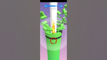 Stack Ball 🏀⚽🏈 3D Gameplay level - 187 #shorts