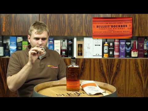 Video: Bulleit Frontier Whisky Review: Naravnost Iz Cevi