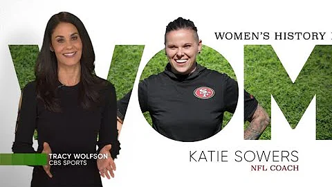 Women's History Month: Tracy Wolfson on Katie Sowers