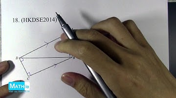 HKDSE 2014 Math Paper 2 (MC) Q 18