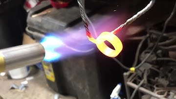 Making a black titanium ring