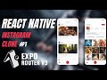 Instagram Clone with React Native Expo #1