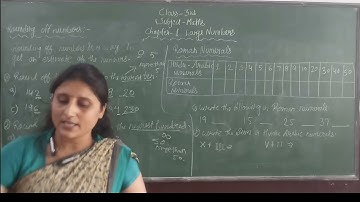 Class-3rd / Mathematics Chapter-1 ( Large Numbers - Lecture 3 )