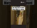 The Holy Door of Saint Mary Major is closed