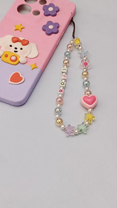Download lagu Custom Name Mobile Charm 💖📱 | DIY Beaded Phone Strap | Cute Aesthetic Accessories | Viral Trend 💫