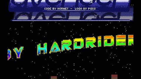 Avenger Digital Studio Demo Cracktro Amiga Intro