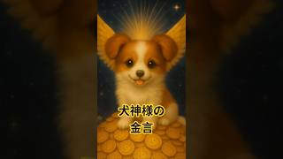 なぜかお金がはいります 犬神様の金言 #開運 #金運 #今日から開運 #浄心