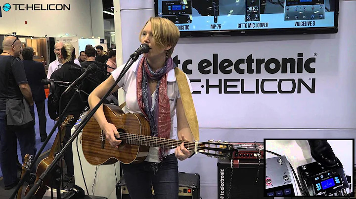 NAMM 2015 - Play Acoustic demo | Laura Davidson