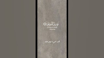القران الكريم | القارئ علي جابر | اكتب شيء تؤجر عليه | سورة الماعون