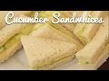 English Cream Tea: Cucumber Sandwiches - Crumbs