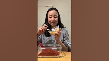 making korean spicy marinated crab 🦀 #koreanfood