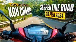 Koh chang serpentine road to pier 2024 4k Thailand