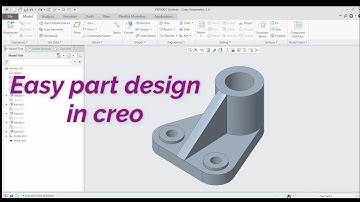 Creo Tutorial | Creo part design for beginners #7