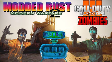 CUSTOM BLACK OPS 3 ZOMBIES  RUST MW2! THIS MAP IS INSANE MODDED BLACK OPS 3 ZOMBIES (2022)